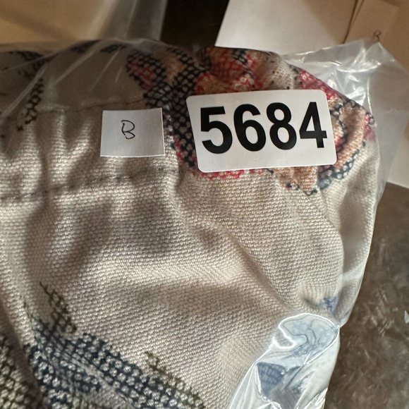 Skies Are Blue Jacket XS Embroidered Utility Gray Floral Barn Chore Coat - Picture 16 of 16